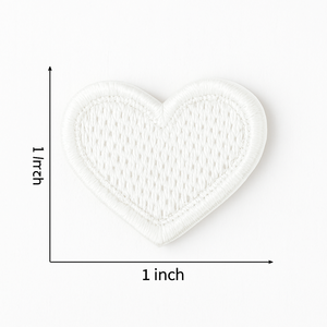 Parches Bordados de Corazones Pequeños de Excelente Calidad, Personalizados, Termoadhesivos / Para Coser, Paquete Surtido de 10 Colores, para Chaquetas y Bolsos DIY - Product Image 4