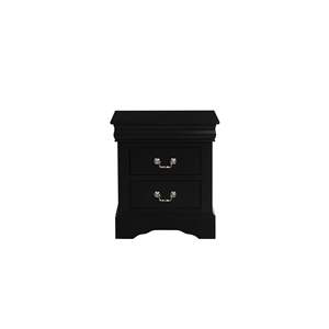 Table de chevet Philippe III finition noire Louis - Product Image 5