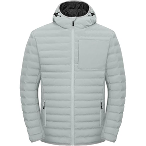 Chaqueta Acolchada con Capucha Unisex de Invierno, Personalizada, de Calidad Profesional, Gruesa, Cálida, 100% Nailon - Product Image 1