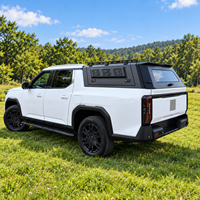 Capot de camion en aluminium pour Tesla Cybertruck 2024-2026, benne de 6 pieds, portes latérales à ailes de mouette