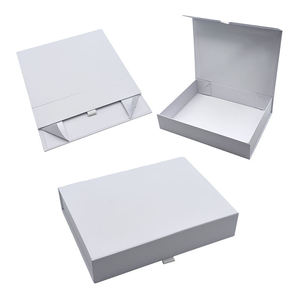 Wholesale Customized <b>White</b> Magnetic Lid Rigid Foldable Cardboard Gift <b>Box</b> Packaging for Eyelash Jewelry - Product Image 5