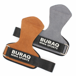 Sangles de musculation pour soulevé de terre, antidérapantes, avec support de poignet et logo personnalisé - Product Image 1