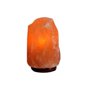 Lámpara de Sal Rosa del Himalaya, 100% Natural, Tallada en Cristal de Roca, Estilo Feng Shui de Pakistán, con Interruptor de Atenuación, Artesanía Natural - Product Image 1