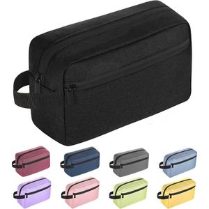Borsa Cosmetica Nera da Appendere per Viaggio, Beauty Case per Accessori da Toilette per Donne e Uomini - Product Image 3