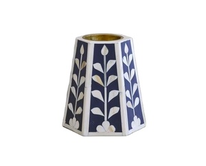 Quemador Bakhoor con incrustaciones de madreperla, quemador de incienso de madera hecho a mano para fragancia Árabe para el hogar y decoración de Ramadán - Product Image 1