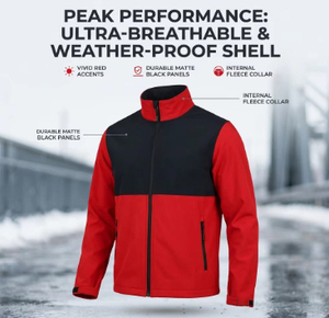 <b>Men</b> Soft Shell Jacket Waterproof Windproof Full Zip Outdoor Workwear Hunting Fishing <b>Coat</b> <b>Men</b> Camping <b>Rain</b> breaker - Product Image 5
