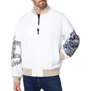 Chaqueta Cortavientos de Nailon Personalizada para Hombre, Impermeable, de Secado Rápido, Transpirable, Ligera, con Cierre de Cremallera, para Deportes al Aire Libre, Logotipo OEM, Venta al Por Mayor - Product Image 6