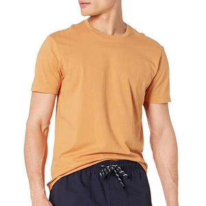 T-shirt décontracté 100 % coton respirant à séchage rapide et écologique à manches courtes pour hommes et jeunes adultes, coupe ample, vente en gros OEM - Product Image 6