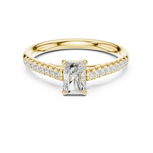 Anillo de diamante personalizado con piedras preciosas de 14K directo de fábrica - Product Image 4