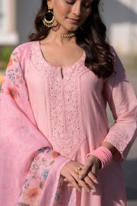 TENNECY Designer Indian Pakistani Party Wear New Collection Women's <b>Ankle</b>-Length Roman Fully Stitched Stretchable Wrinkle-Free - Product Image 4