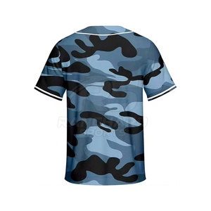 Maillot de baseball classique pour homme, vêtement de sport athlétique à boutons, maillot de baseball pour homme - Product Image 2