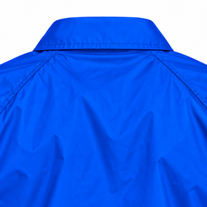 Veste Coach Homme Bleu Royal Phi Beta Sigma avec Broderie du Blason, Boutons Pression, Manches Longues, Coupe-Vent Léger, Poches et Col Montant - Product Image 6