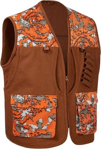 Chaleco de Caza Transpirable de Verano con Cremallera, Bolsillos Grandes de Doble Abertura en la Espalda, Etiquetas Personalizadas con Logotipo Impreso - Product Image 2