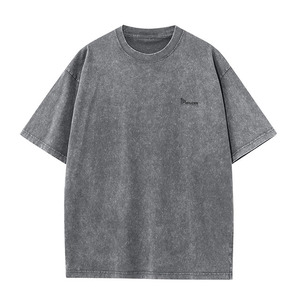 T-shirt surdimensionné personnalisé pour homme Relevo, tie-dye, manches courtes, col rond, jersey décontracté, polyester/coton, respirant, séchage rapide - Product Image 6