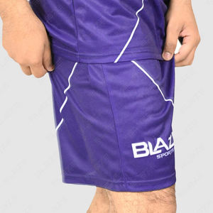 Ensemble de maillots de football de club personnalisés Nouveau design Uniforme de football à sublimation Uniforme d'équipe adulte respirant vert bleu foncé - Product Image 1