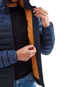 Fully Customized Men's Waterproof Canvas Puffer <b>Jackets</b> Polyester Wadding Filled Winter DDP Shipping - Product Image 2
