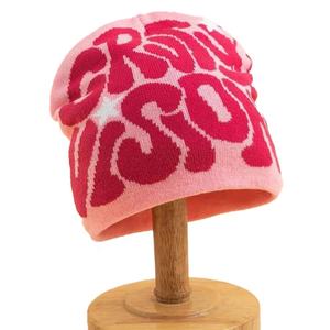 2026 personnalisé unisexe réglable bonnet chapeaux tricoté hiver respirant imperméable 100% acrylique avec doublure en Satin Jacquard Logo - Product Image 5
