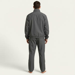 Ensemble de survêtement en nylon imperméable, fabricant OEM, veste et pantalon de sport personnalisés - Product Image 4