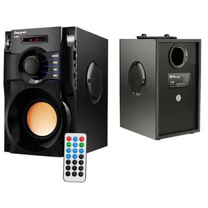A11 Nouveau haut-parleur Hi-Fi portable 1800 mAh pour la maison, caisson de basses stéréo alimenté avec poignée, prend en charge l'affichage LCD, la radio FM - Product Image 3