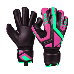 Gants de gardien de but de football rembourrés en mousse, avec support de paume rembourré, surface texturée pour une meilleure adhérence, tissu à séchage rapide, gants de football - Product Image 6