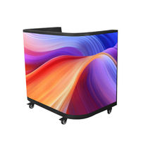 Cabina de DJ con LED RGB 2026, Pantalla de Video 3D P2.5mm, Diseño Portátil para Elevadores, Tiendas Minoristas, Centros Comerciales, Aeropuertos