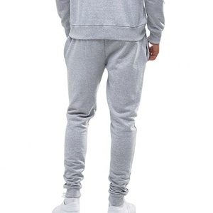 Factory Direct Sale Men's Homme Plain Fleece Hooded Pullover New Track Suit Survetement Blank Pullover Sweat Suit With Hood - Product Image 4