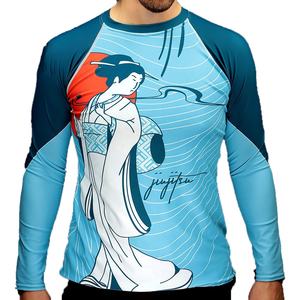 Kayme — vêtements de Compression pour hommes, vêtements d'art martiaux, légers à manches longues, tenue rashguard pour la gravure, Bjj MMA, nouvelle collection - Product Image 1