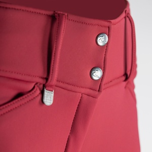 Culottes d'équitation pour femmes, légères, de luxe internationale, de haute qualité, en cuir véritable, coupe ample, logo personnalisé - Product Image 6