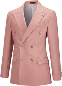 Traje Formal de Negocios para Hombre, Estilo Británico, de 3 Piezas, de Lana Peinada, Corte Entallado, Antiarrugas, con Blazer, Chaleco y Pantalones - Product Image 2