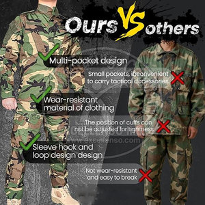Conjunto de Uniforme de Paintball para Hombre, Jersey y Pantalones Tácticos para Deportes al Aire Libre, Precio al por Mayor, Fabricante de Uniformes para Equipos - Product Image 3