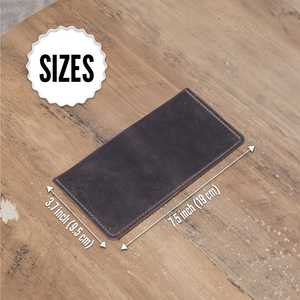 Porta-Notas de Cuero Genuino Moderno para Restaurante, con Logotipo Personalizado, Elegante Presentador de Facturas para Cafetería, Clip para Papel para Invitados LBH-0022 - Product Image 6