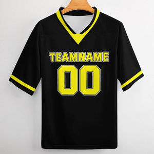 Uniforme Deportivo de Fútbol Americano al por Mayor, Nuevo Estilo, Sublimado, Transpirable, de Poliéster, Personalizado - Product Image 5