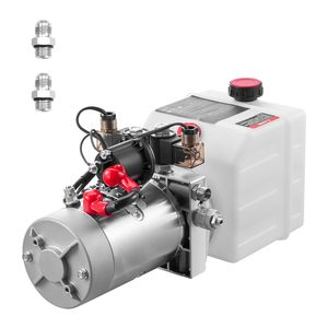 Centralina Idraulica da 4 Quarti per Rimorchio Ribaltabile a Doppio Effetto con Pressione Massima di Scarico di 3200 PSI, Portata di 0,91 GPM, 12V DC - Product Image 1