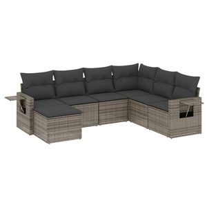 Conjunto de sofá de jardín gris - Product Image 2