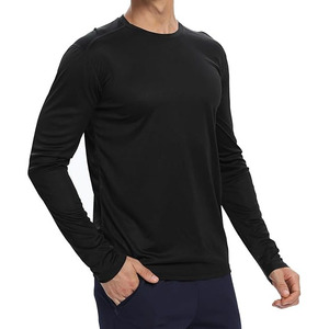 Nouvelle Arrivée T-shirts Homme Personnalisables 100% Coton Manches Courtes Qualité Supérieure Unis Coupe Ample pour la Gym - Product Image 1