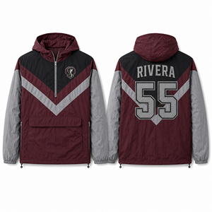 Veste coupe-vent unisexe personnalisée en gros pour la randonnée, le trekking, le camping, les sports de plein air, le streetwear, l'urbanwear, la mode décontractée et les voyages - Product Image 4