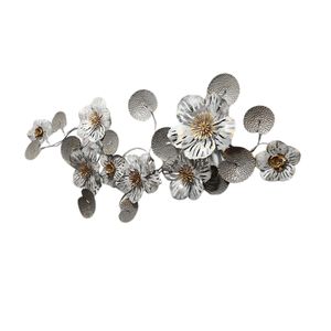 Modern Abstract Metal Disc <b>Wall</b> <b>Art</b> Sculpture 3D <b>Textured</b> Circle <b>Wall</b> Hanging Decor for Luxury Living Room Hotel Office Interior - Product Image 4