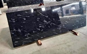 Dalles de poisson noir haut de gamme – Modernes, polies à haute brillance, écologiques, découpées sur mesure pour revêtements muraux et sols de cuisine, extérieur et parcs - Product Image 3
