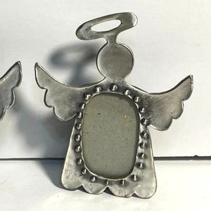 Handmade Tabletop Novelty Shape Aluminum Material Metal Angel Photo <b>Frame</b> Vertical - Product Image 4