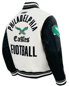 Veste universitaire unisexe chauffante d'hiver 300g, personnalisable, réversible blanc/vert, enduite, écologique, de haute qualité, vente en gros OEM - Product Image 2