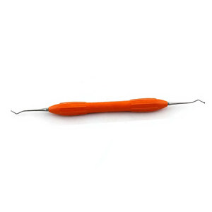 Cuillère de restauration dentaire 1 mm à double extrémité, manche en silicone de qualité supérieure, instrument chirurgical manuel pour l'élimination des caries - Product Image 5