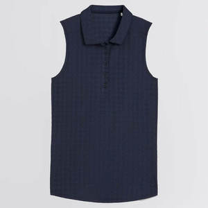 Vente en gros de polos 100% polyester personnalisables, t-shirts personnalisés pour femmes, polos de golf brodés sur mesure, polos en coton pour femmes - Product Image 1