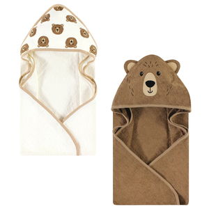 Best Absorbent Bamboo Cotton Hooded Bath <b>Wrap</b> for Babies 0-5 Years Custom Logo-OEM/ODM Service Hypoallergenic Bath <b>Towel</b> - Product Image 1