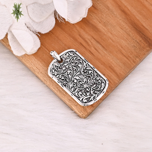 Pendentif Bohème Oxydé de Haute Qualité en Argent Sterling 925, Bijou Classique en Gros - Product Image 3