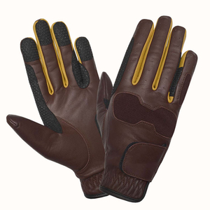 Guantes de equitación de invierno a prueba de viento con pantalla táctil y logotipo de diseño personalizado, guantes ecuestres de poliéster más cálidos. - Product Image 3