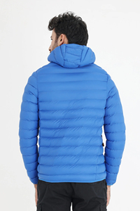 Mens Hooded Puffer Jacket Winter Down Alternative <b>Coat</b> Warm Quilted Outerwear Casual Outdoor Wear - Product Image 4