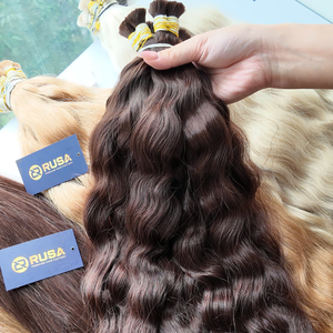 Extensiones de Cabello Ondulado Vietnamita al por Mayor, Textura y Longitud de Cabello Personalizadas, de 10 a 34 Pulgadas, Alta Calidad de Fábrica - Product Image 4