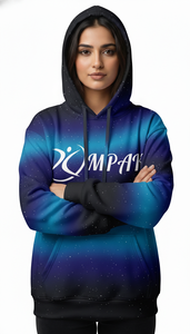 Hoodie unisexe surdimensionné de haute qualité avec impression par sublimation intégrale pour les collections de vêtements streetwear - Product Image 3
