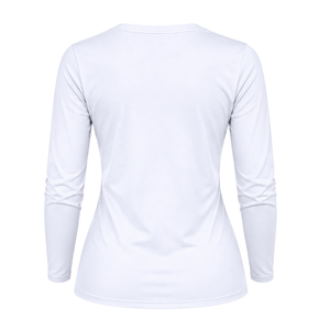 Camiseta gráfica de manga larga para mujer Sigma Gamma Rho, personalizada con letras de hermandad griega, cuello redondo, informal, al por mayor, estilo urbano - Product Image 2