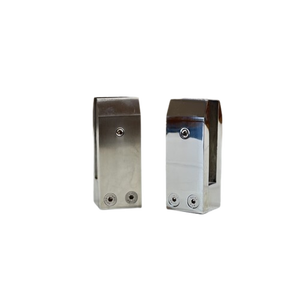 Robinet rectangulaire en acier inoxydable 304/316 robuste pour balustrades d'escalier de piscine de porche de balcon pour balustrades et mains courantes - Product Image 1